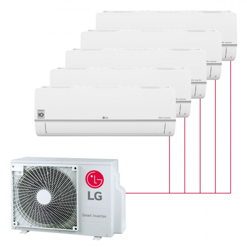 Настенная мульти-сплит-система LG Standard Plus на 5 комнат в Саратове