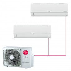 Настенная сплит-система LG Standard на 2 комнаты